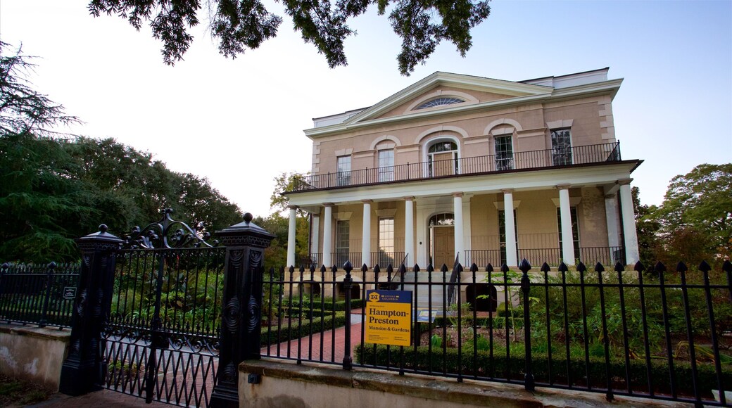 Hampton-Preston Mansion and Gardens which includes heritage elements and a house