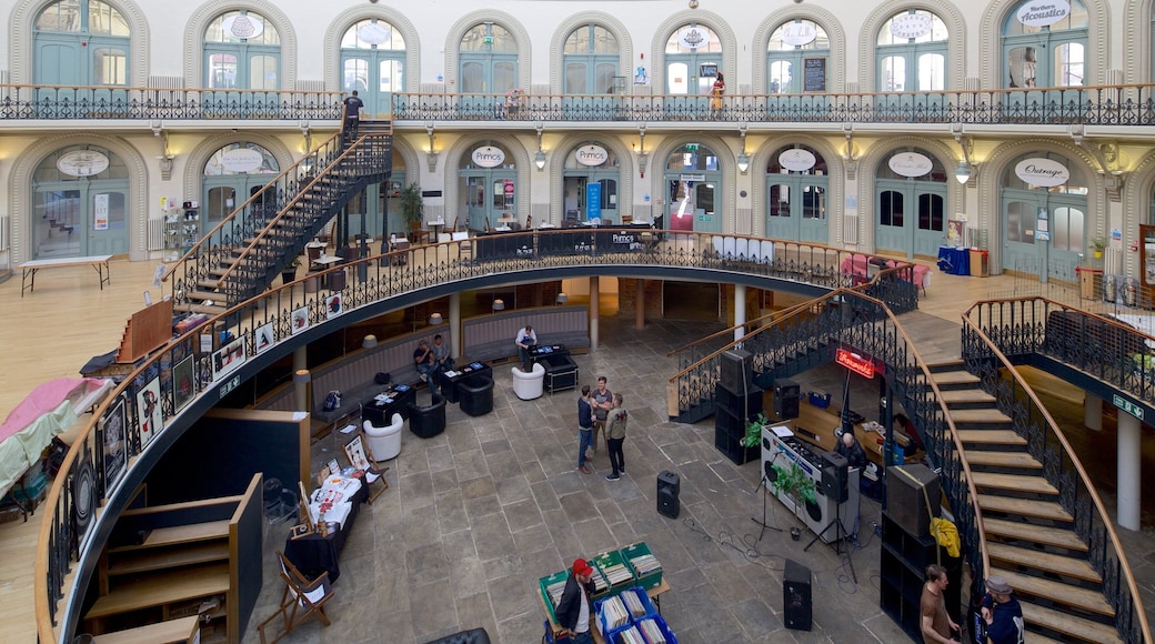 Corn Exchange showing interior views and dining out
