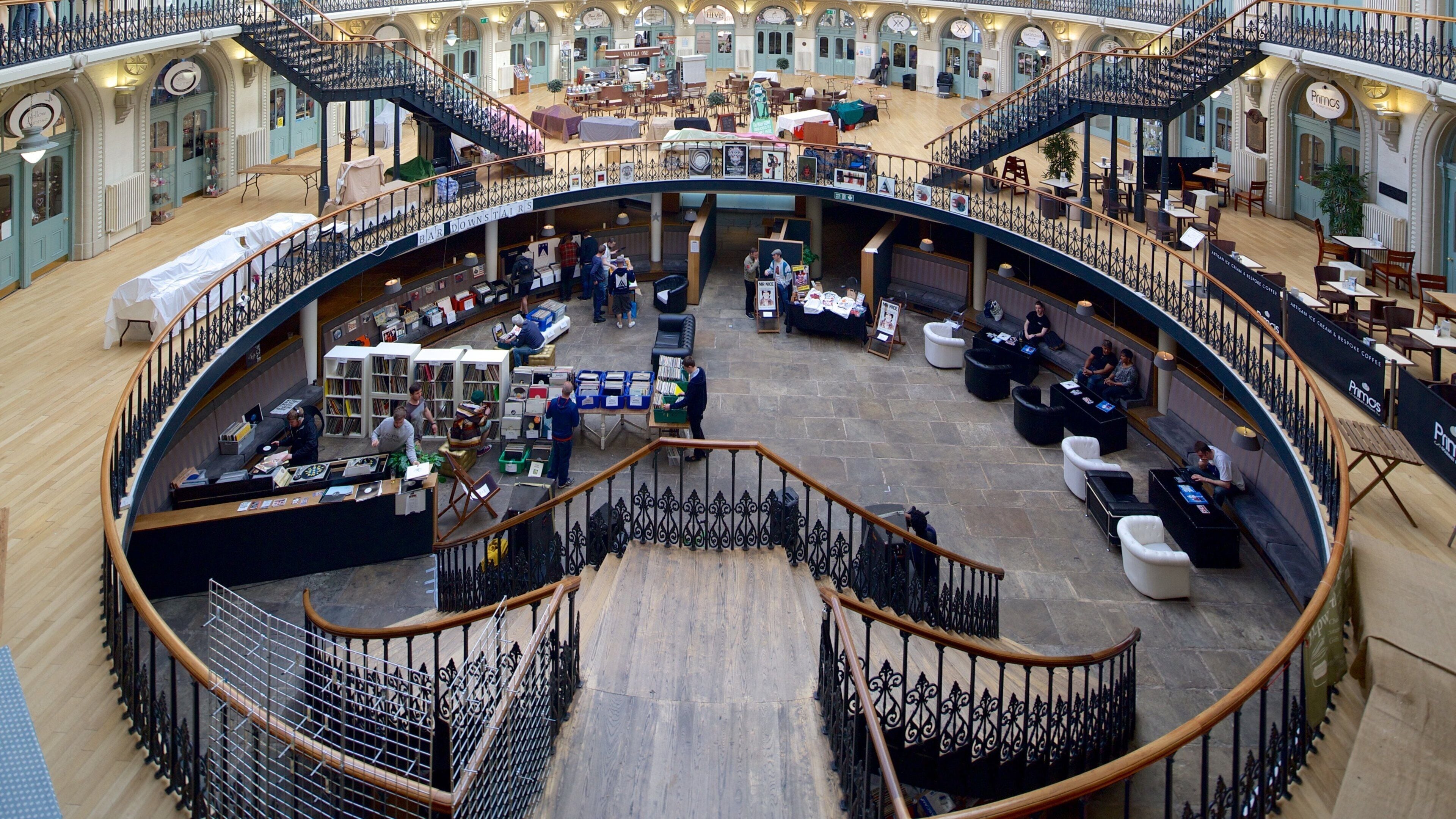 Corn Exchange featuring interior views and heritage architecture