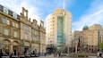 Leeds City Square which includes a city, a square or plaza and an administrative buidling