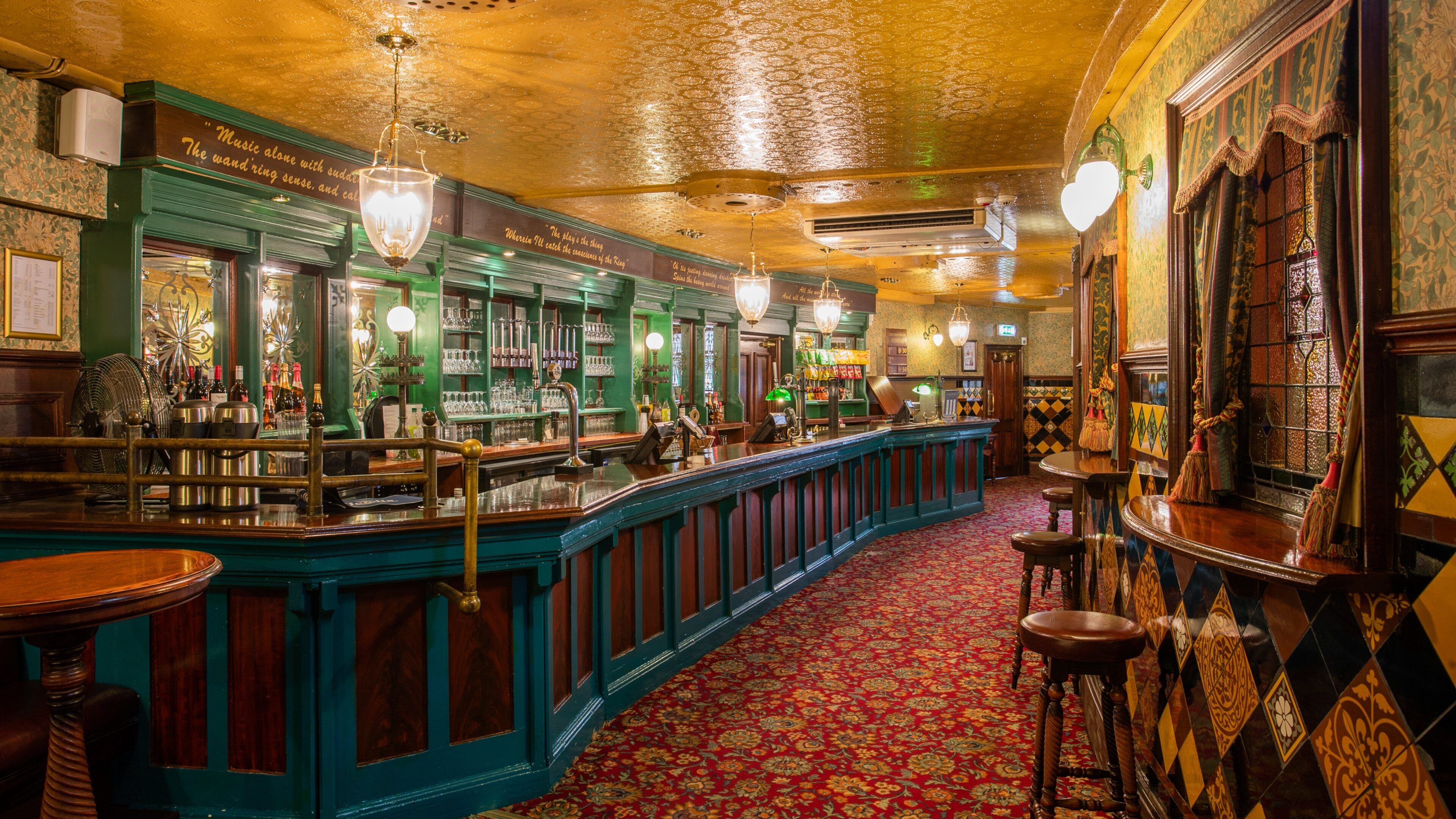 Leeds Grand Theatre which includes a bar and interior views