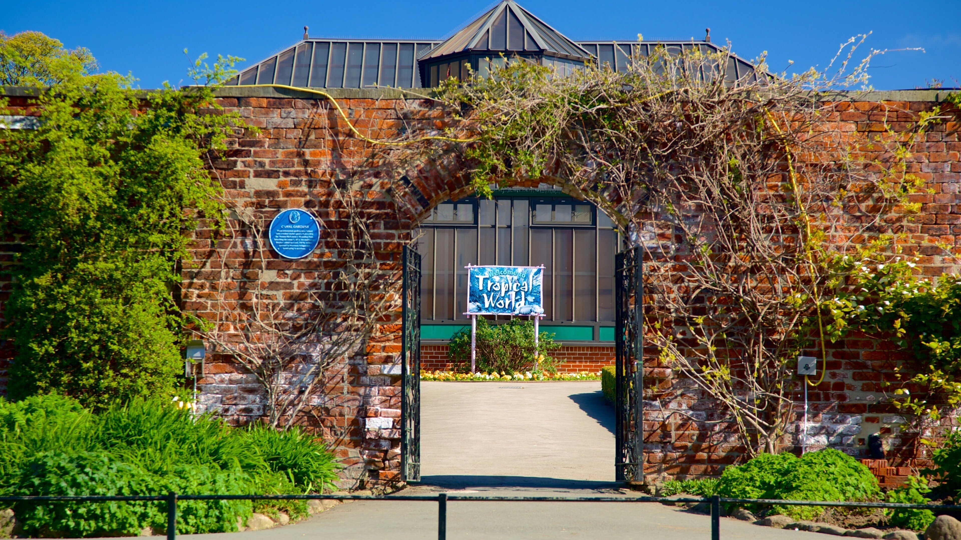 Roundhay Park which includes a park