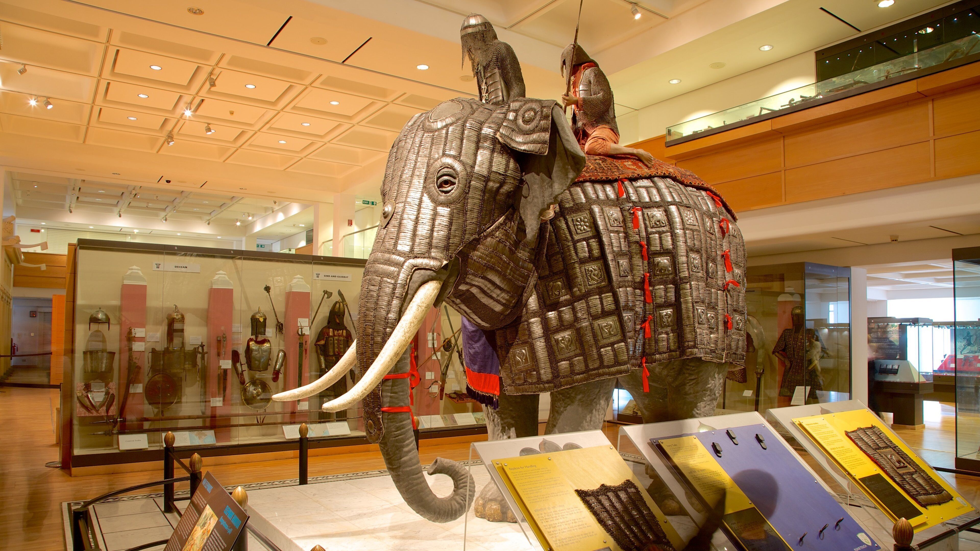 Royal Armouries showing interior views