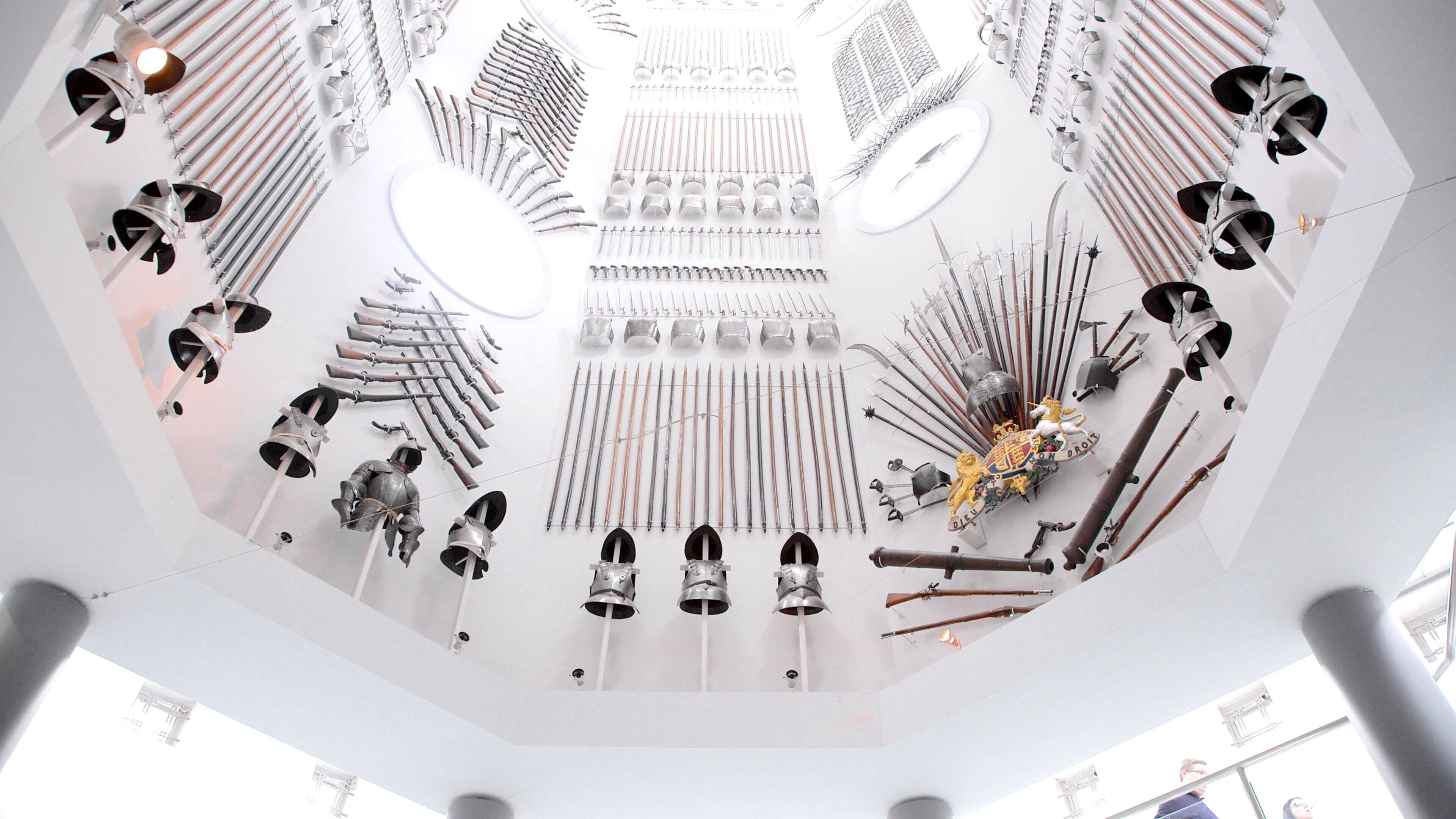 Royal Armouries featuring interior views