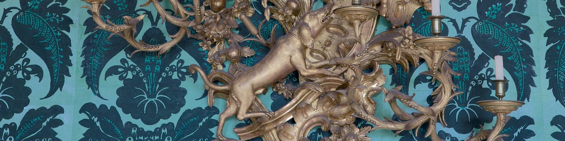 Temple Newsam House featuring interior views and chateau or palace