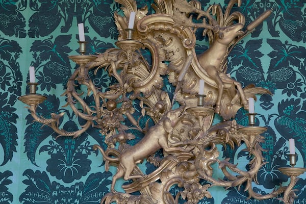 Temple Newsam House featuring interior views and chateau or palace