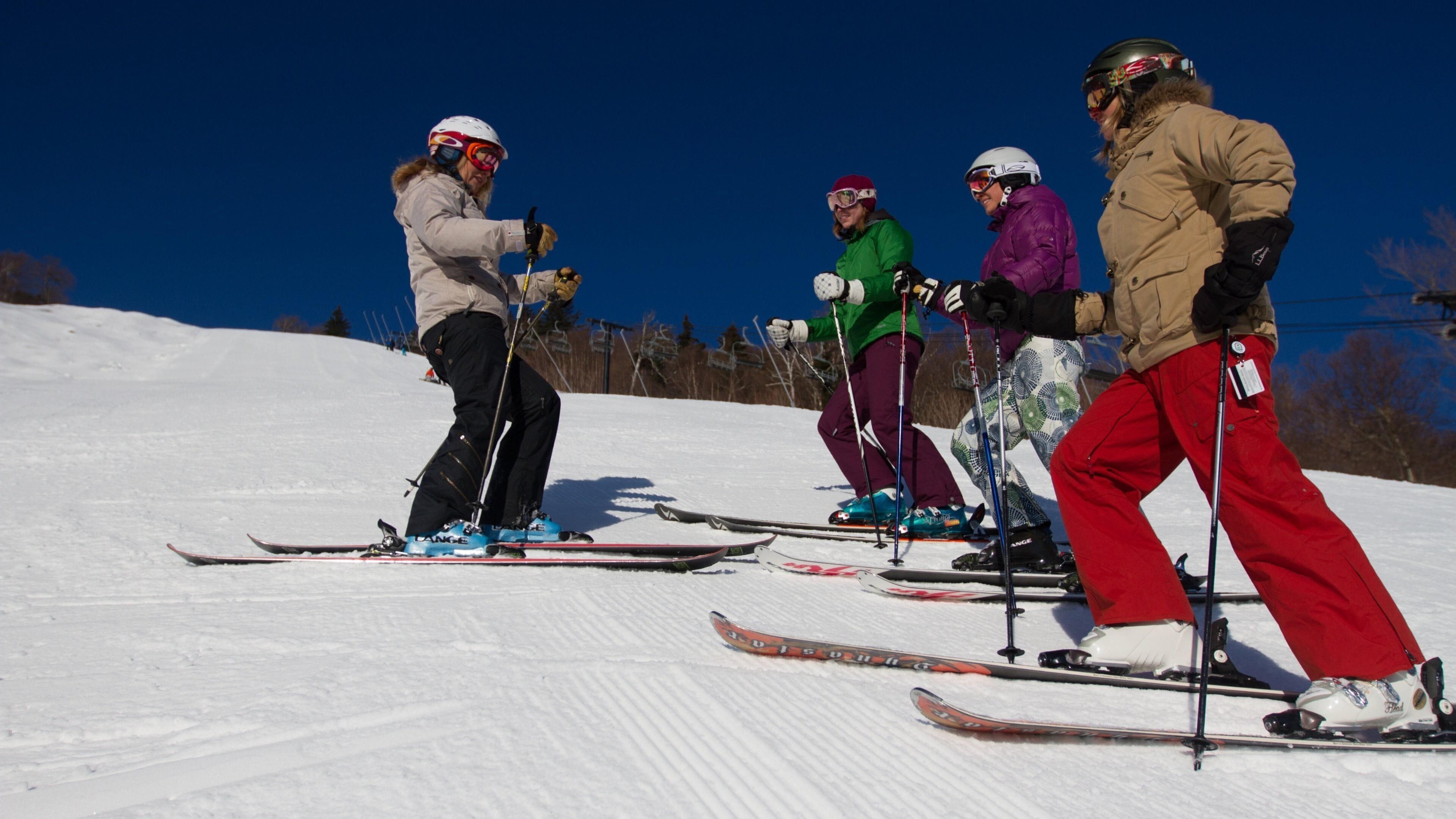 Killington Ski Resort featuring snow skiing, mountains and snow
