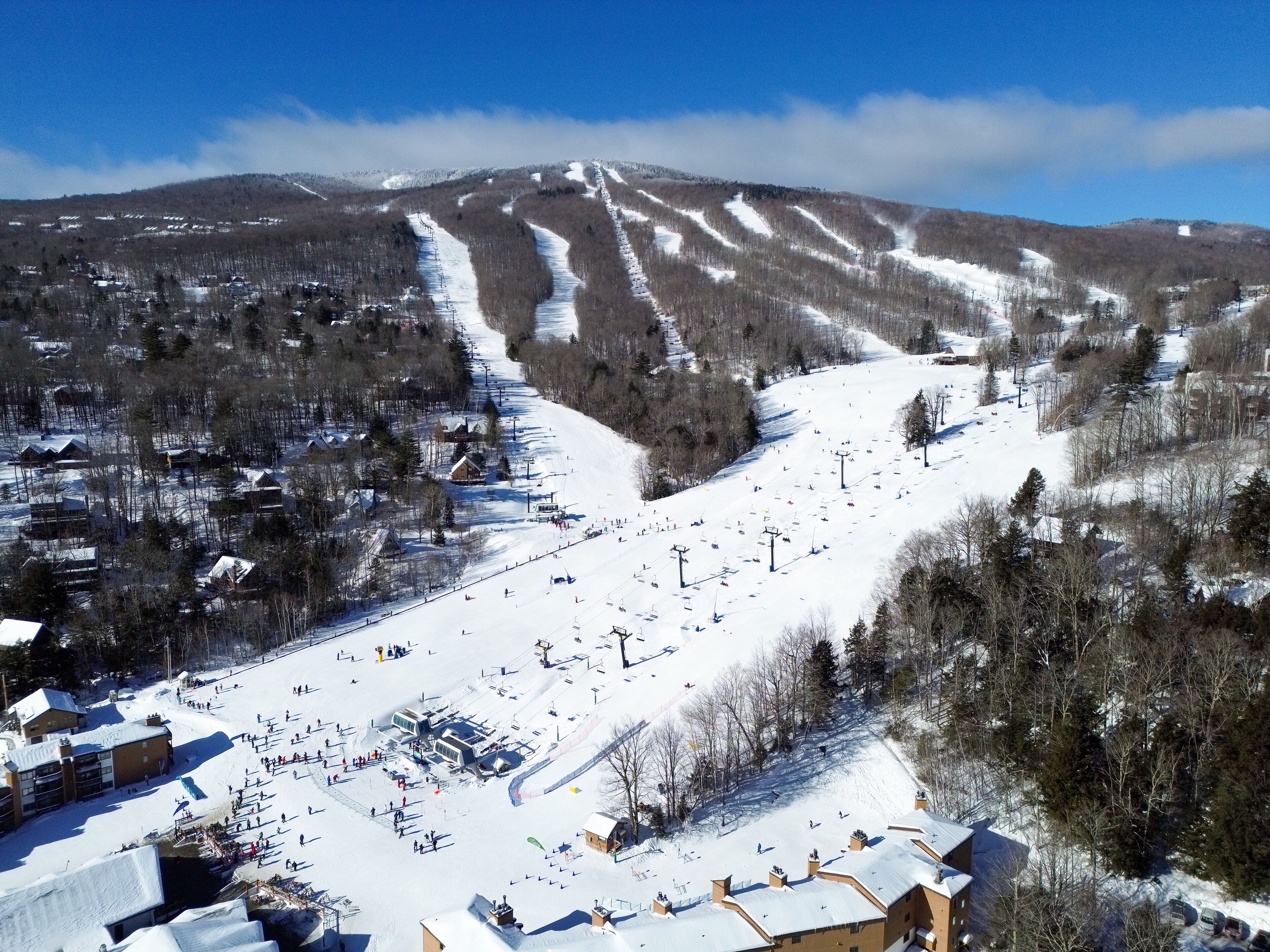 Ski resort in Vermont