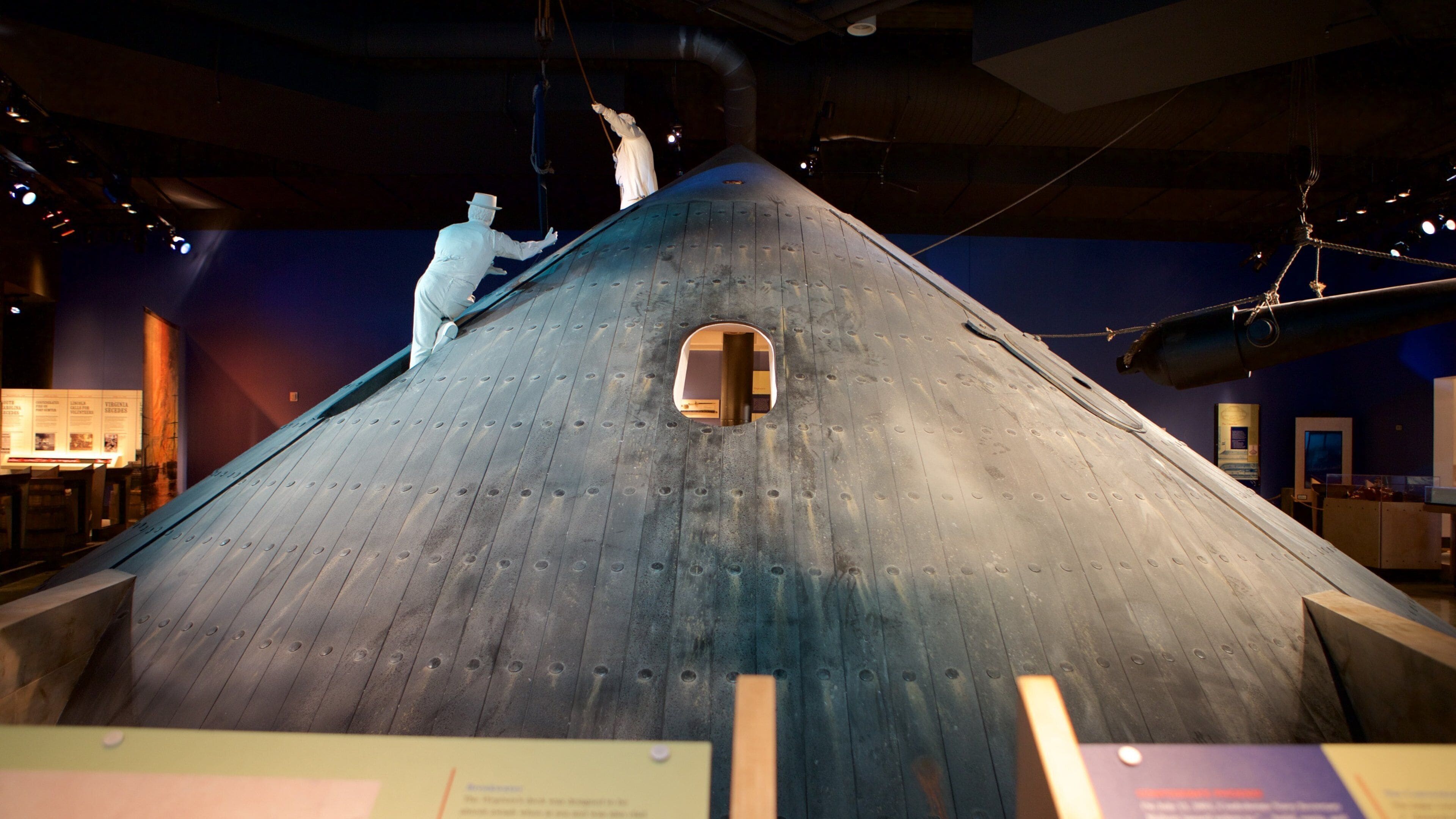 Mariner\'s Museum featuring interior views