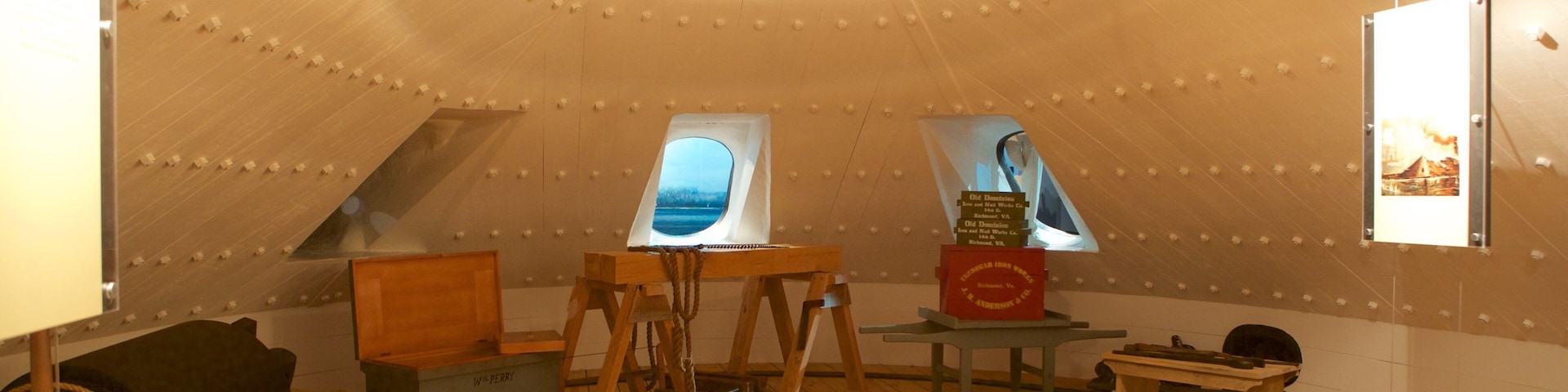 Mariner\'s Museum which includes interior views