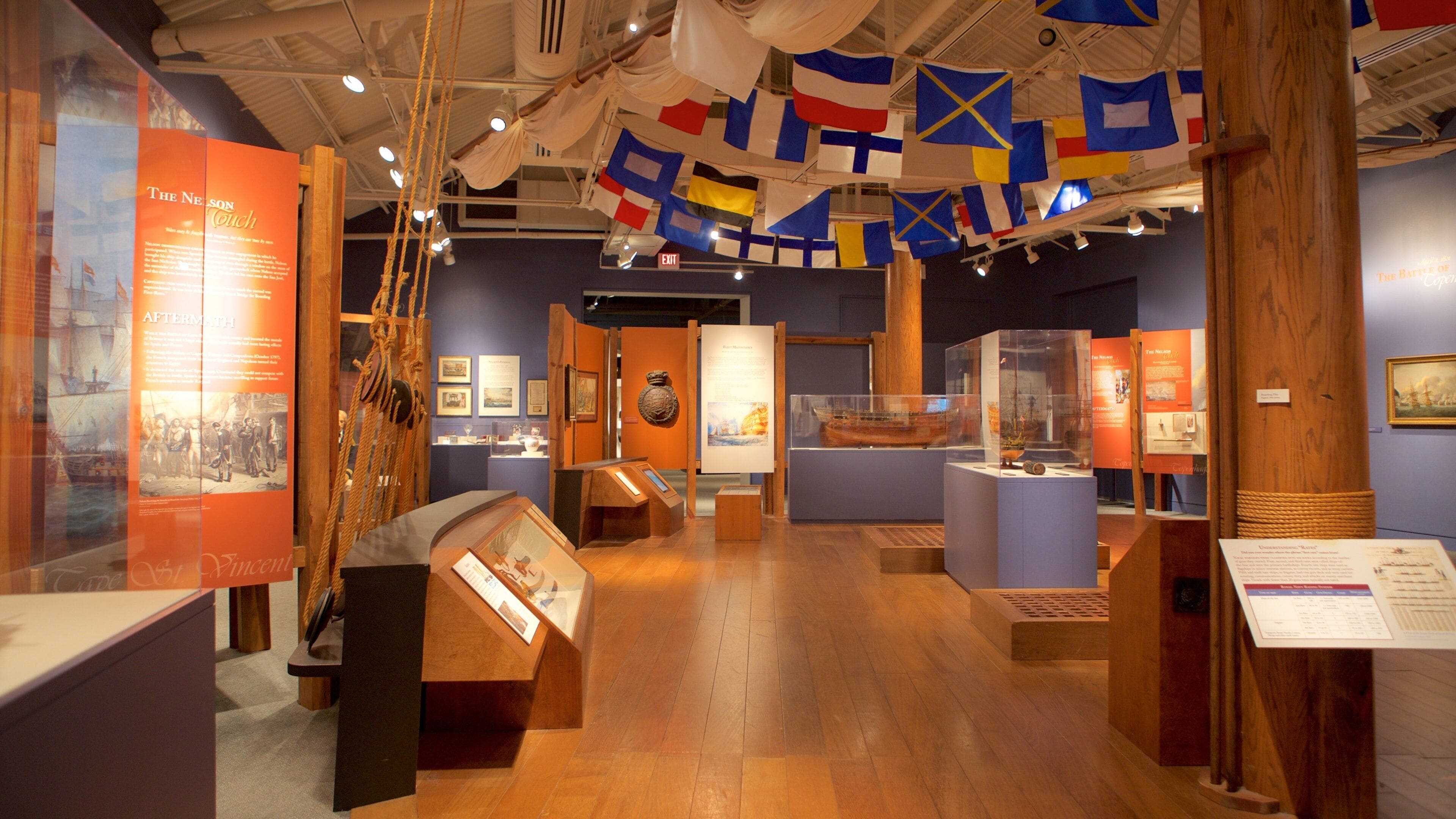 Mariner\'s Museum featuring interior views