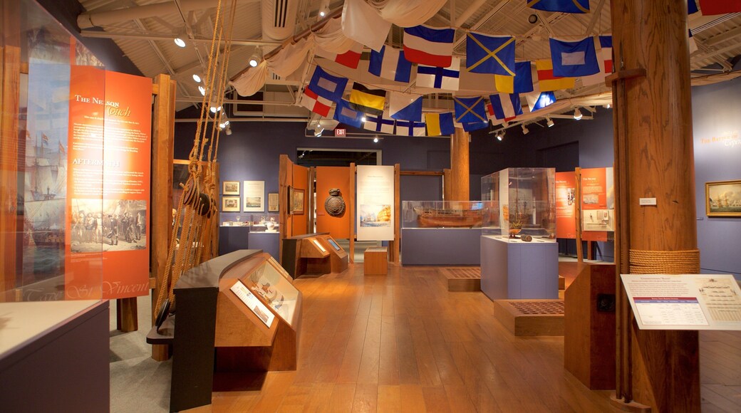 Mariner\'s Museum featuring interior views