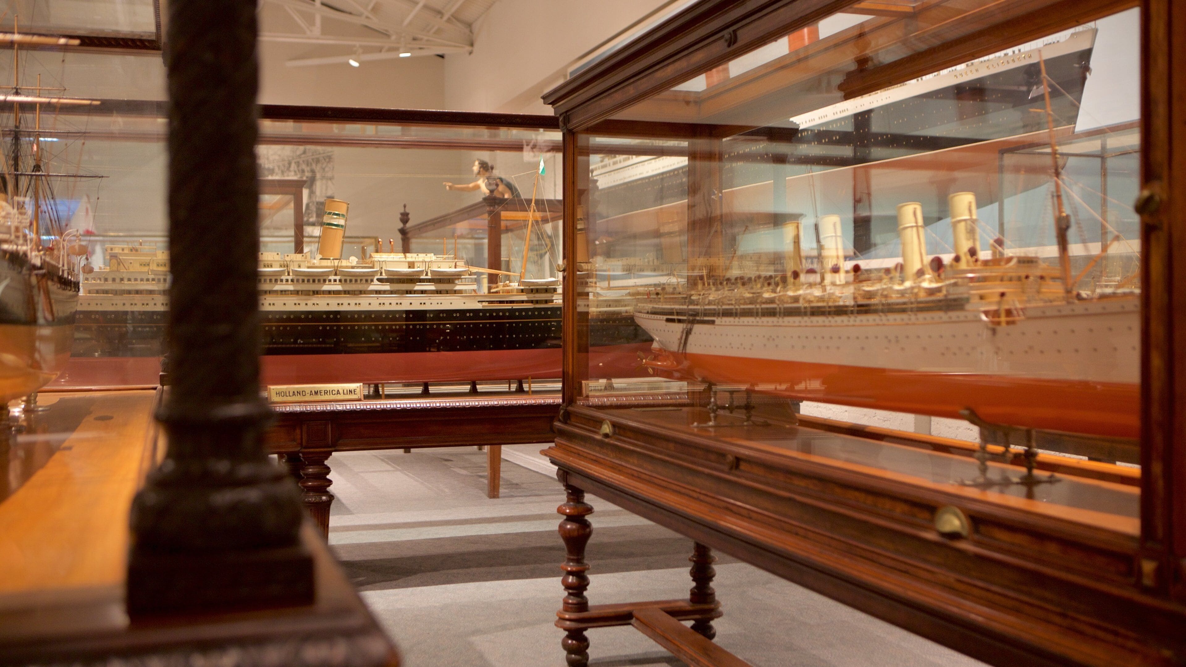 Mariner\'s Museum featuring interior views