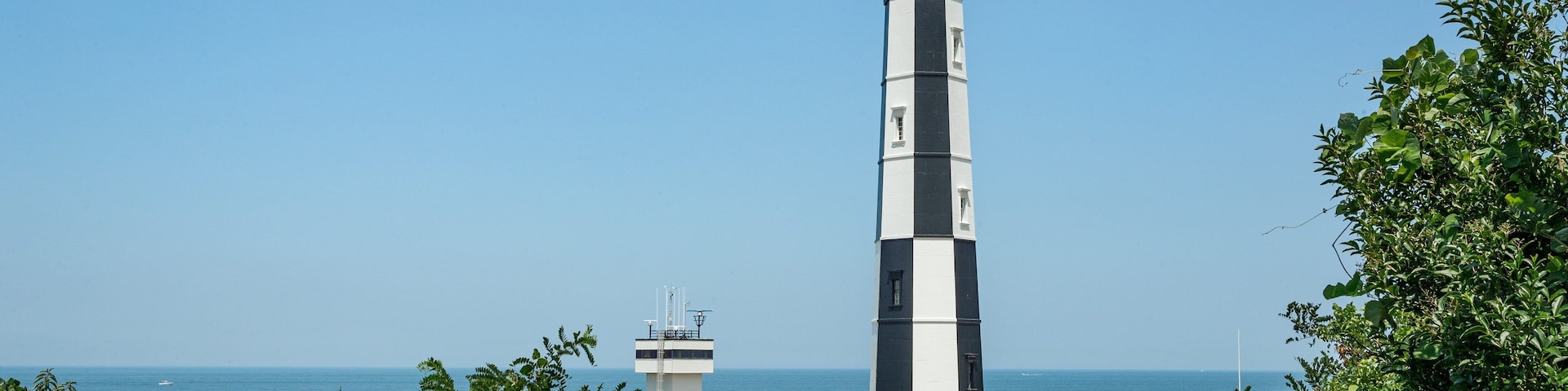 Cape Henry Lighthouse featuring a lighthouse