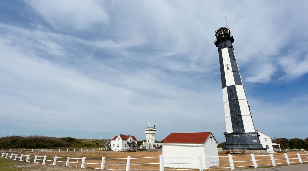Cape Henry Lighthouse, Virginia Beach, Virginia, USA.