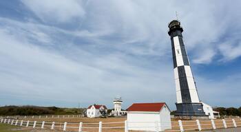 Cape Henry Lighthouse, Virginia Beach, Virginia, USA.
