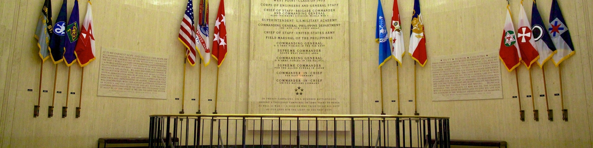 Douglas MacArthur Memorial which includes interior views and a memorial