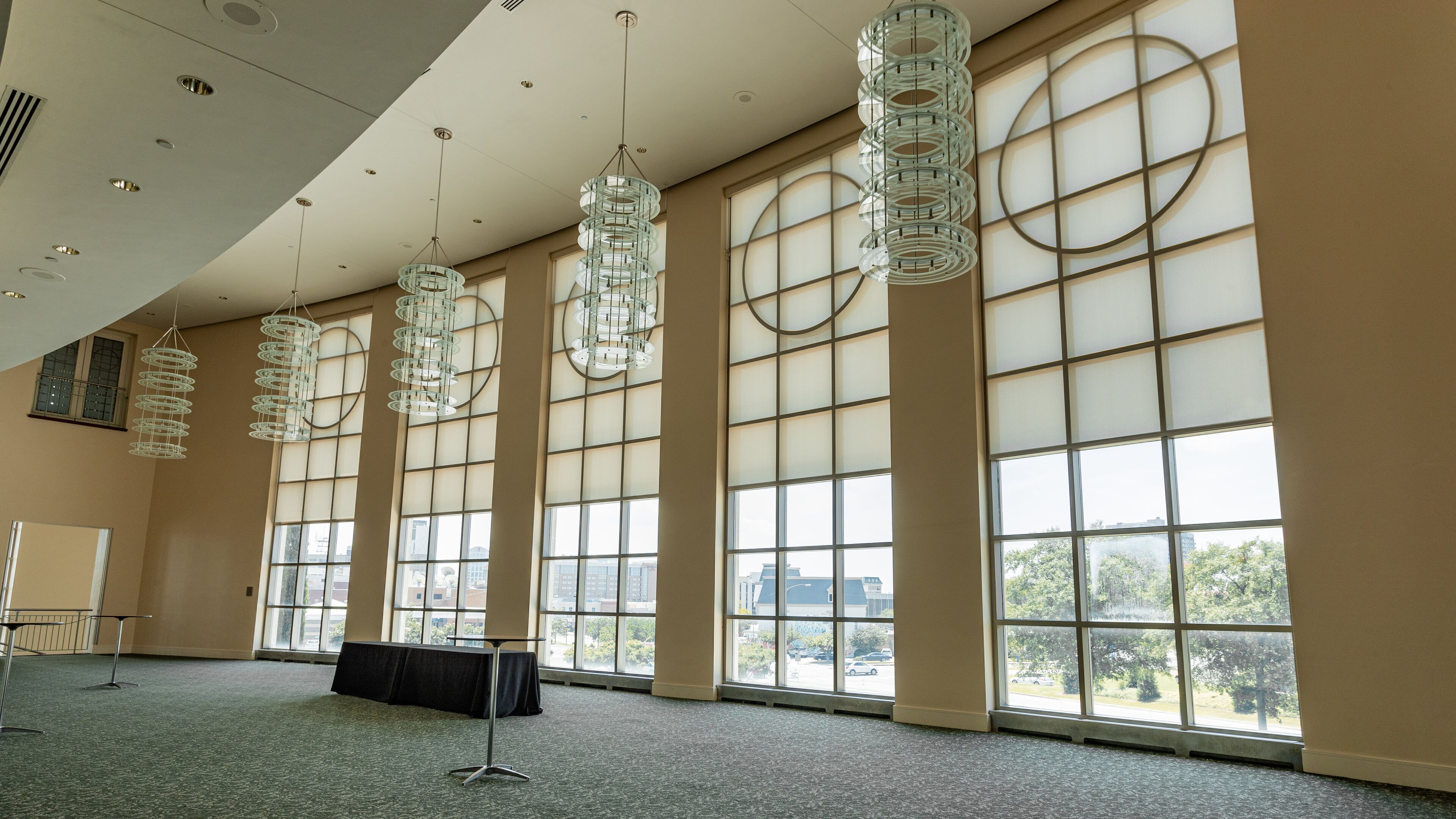 Harrison Opera House showing interior views