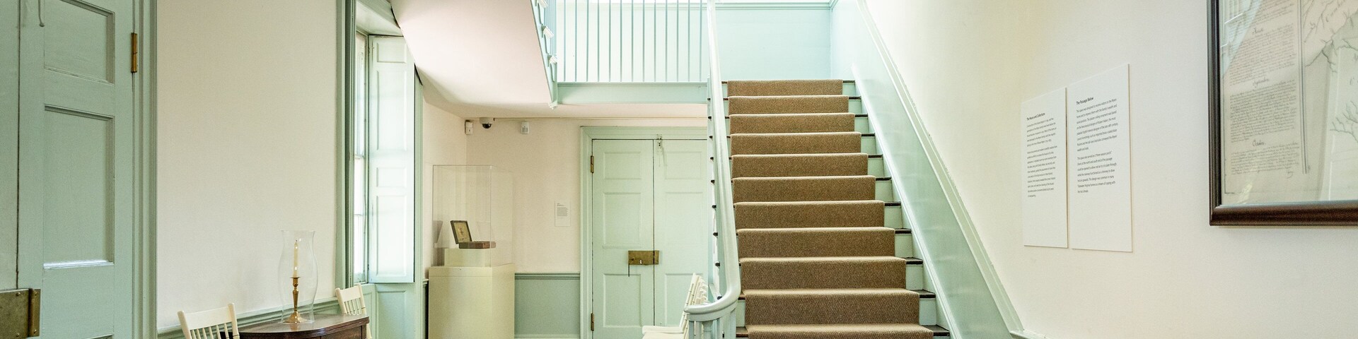 Moses Myers House featuring a house and interior views