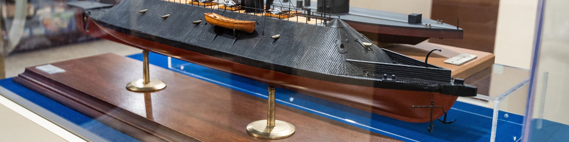 Portsmouth Naval Shipyard Museum showing interior views