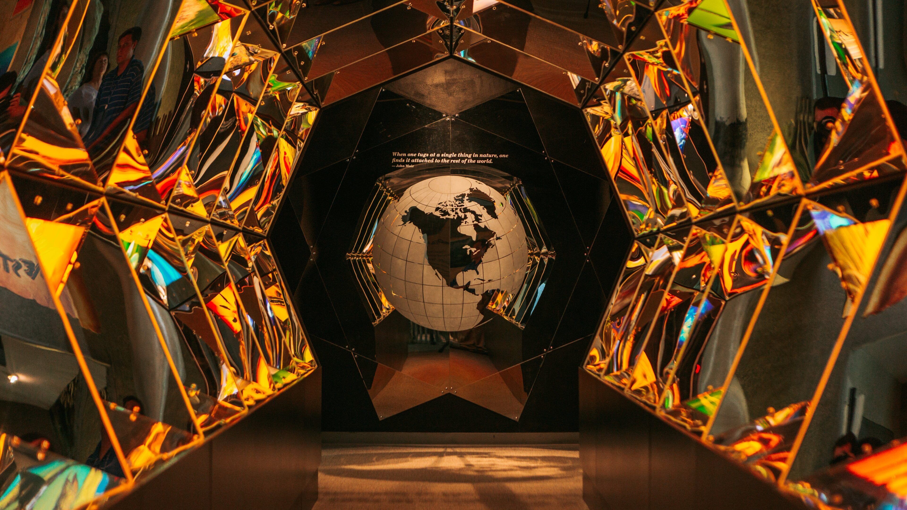 Virginia Aquarium and Marine Science Center showing interior views