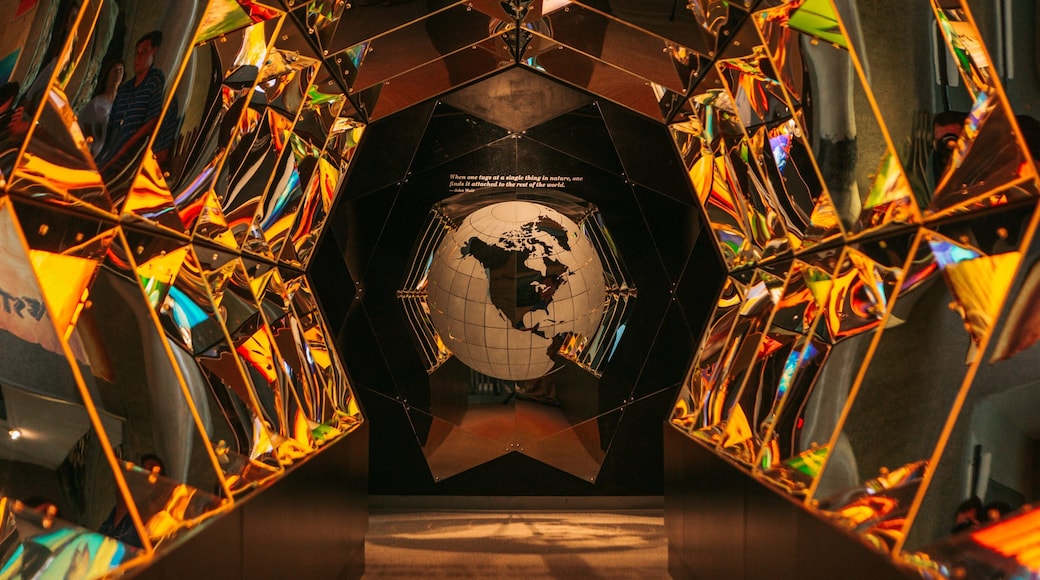 Virginia Aquarium and Marine Science Center showing interior views