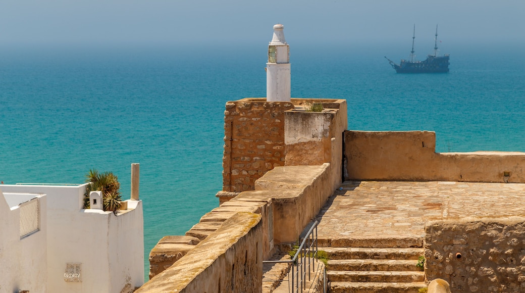 HAMMAMET / TUNISIA - JUNE 2015: Kasbah inside medieval medina of Hammamet, Tunisia