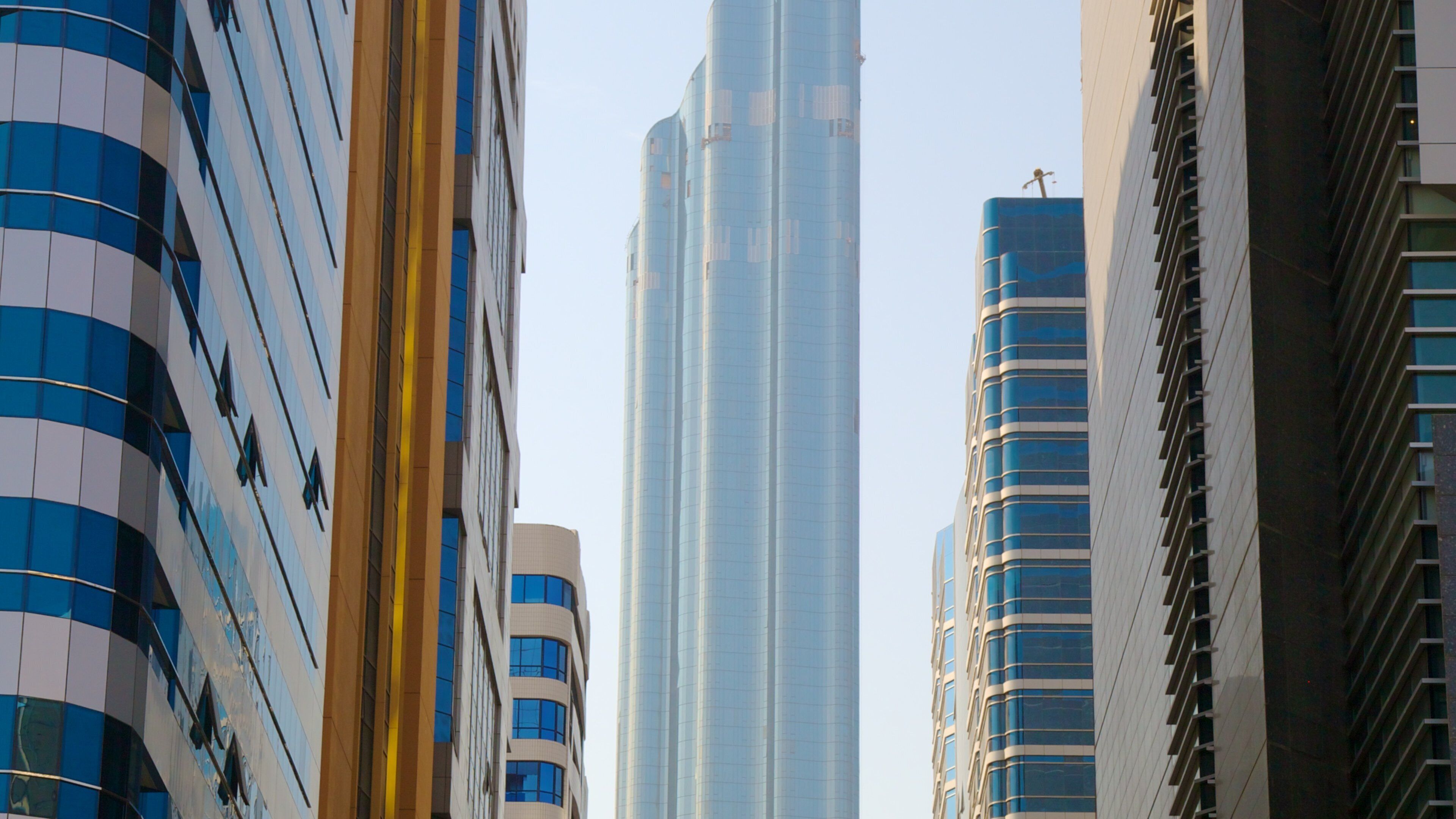 Capital Garden showing city views, a high rise building and a city