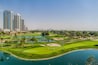 DUBAI, UAE - MARCH 10, 2017: View of Emirates Golf Club, an 36-hole golf course in Dubai.