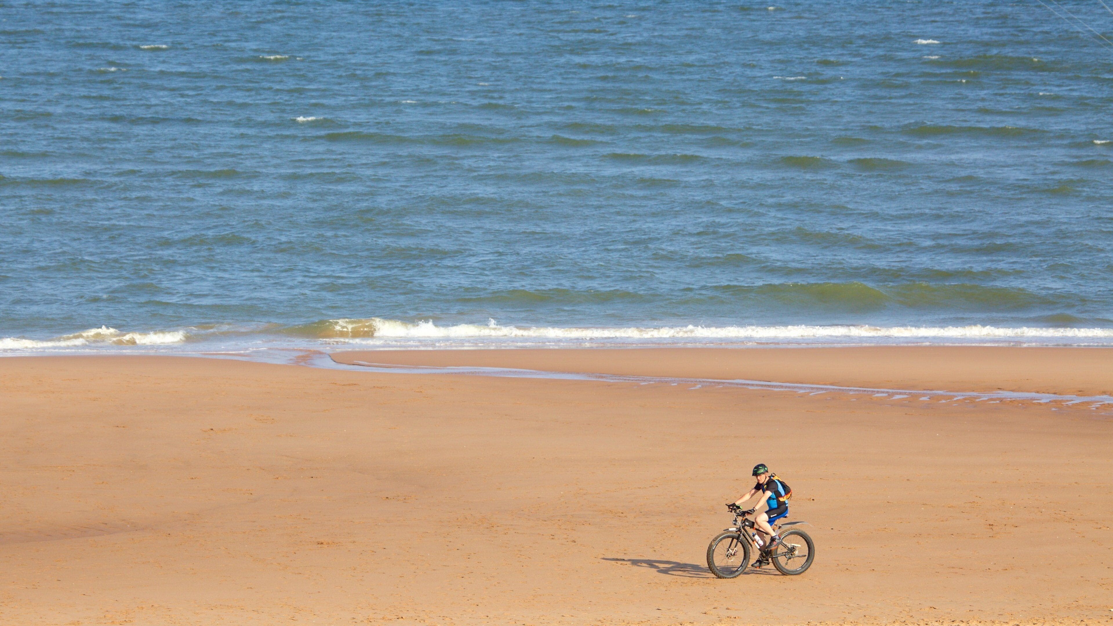 Balmedie Country Park which includes general coastal views, a beach and cycling