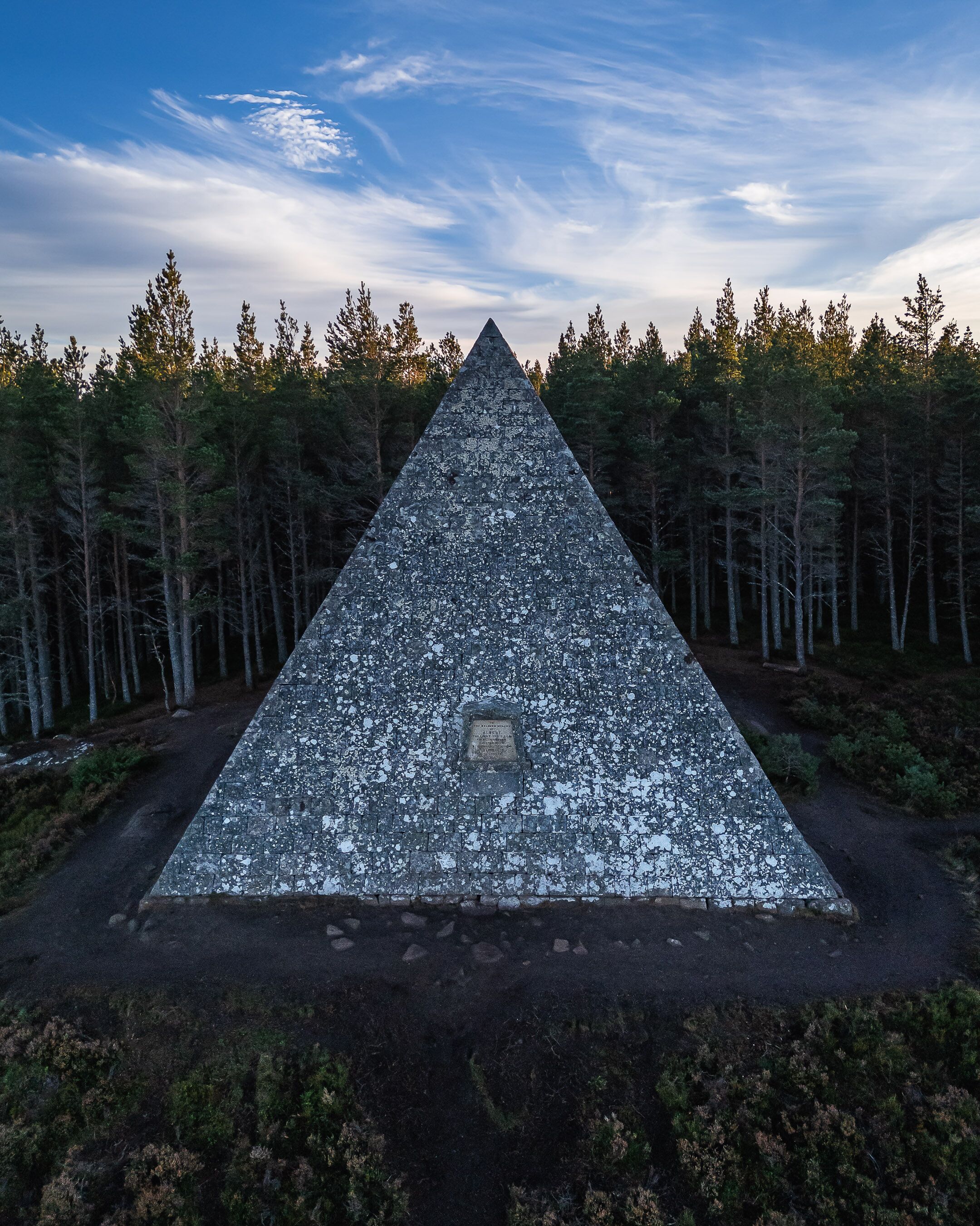 Prince Albert Cairn, near Balmoral Castle, Cairngorms National Park, Scotland