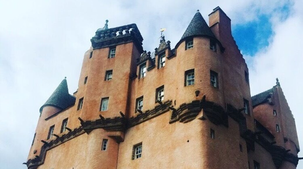 A castle with some of my distant family