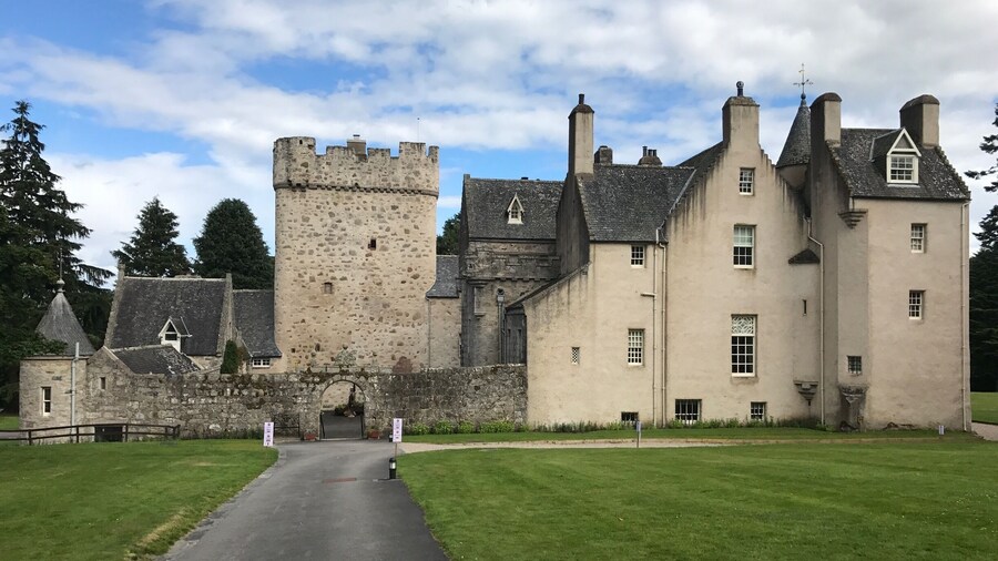 Drum Castle - ancestral seat of the Irvine Clan.