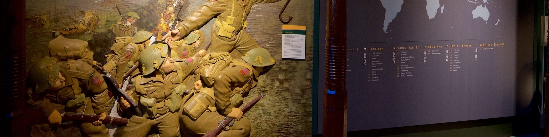 Gordon Highlanders Museum which includes interior views