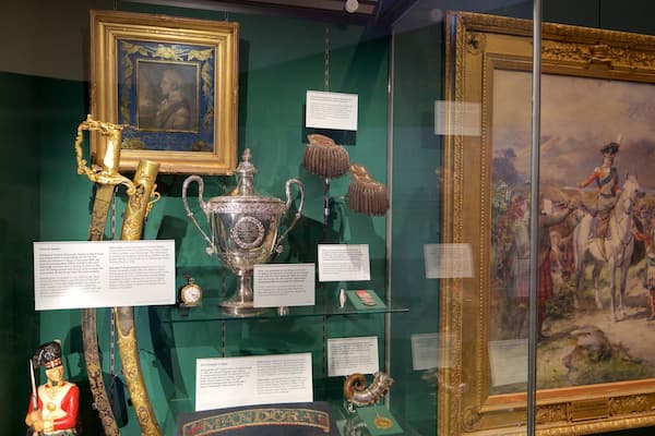 Gordon Highlanders Museum featuring interior views