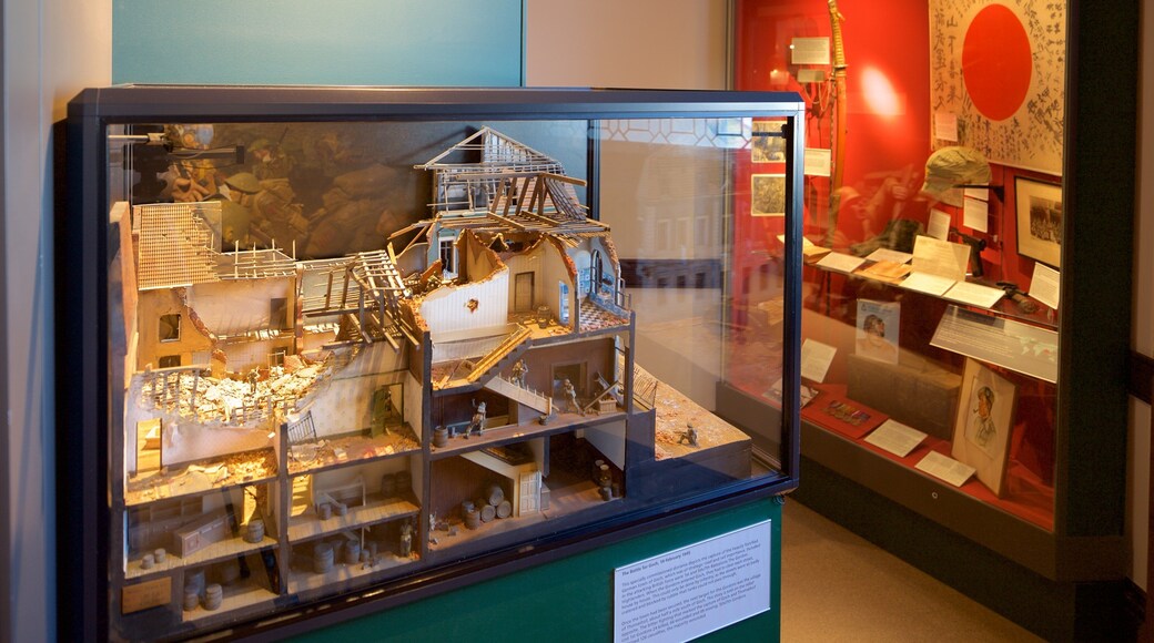 Gordon Highlanders Museum som inkluderer innendørs