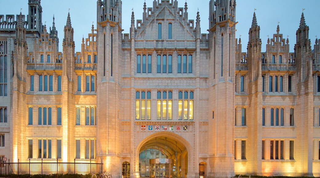 Marischal Museum featuring heritage architecture and heritage elements