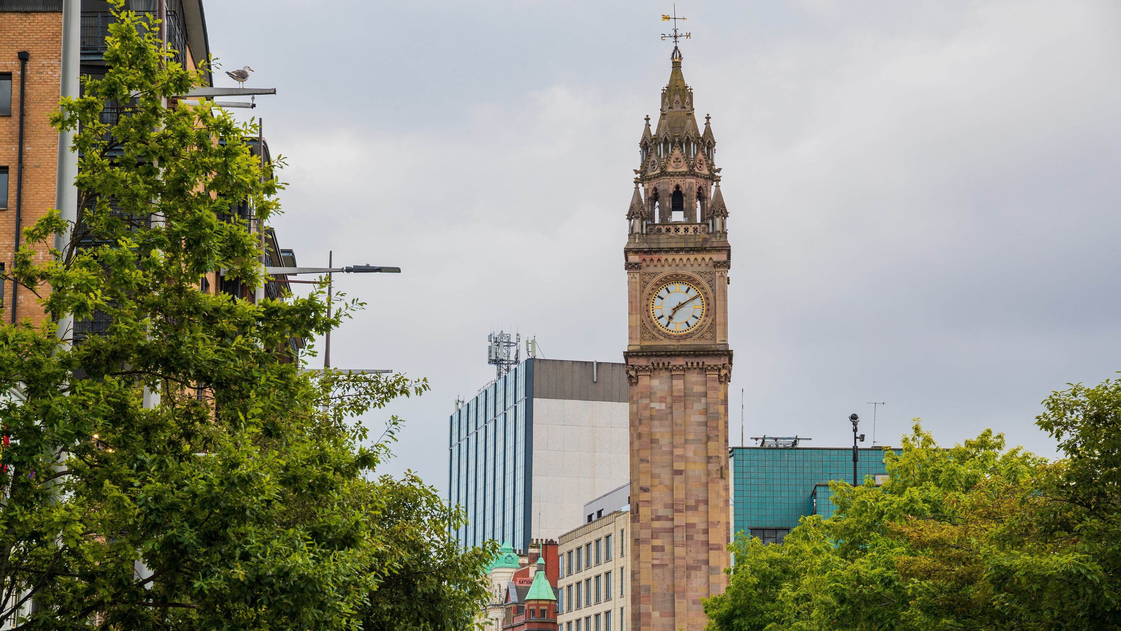Albert Memorial Clock Tower which includes heritage architecture