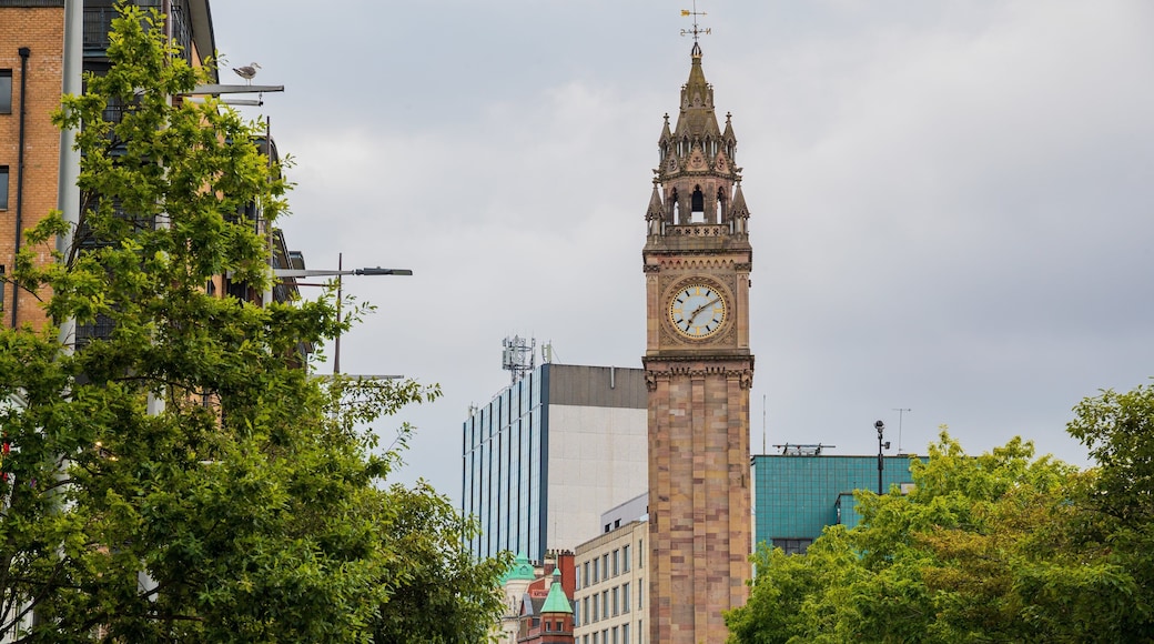 Albert Memorial Clock Tower which includes heritage architecture
