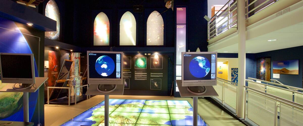 Armagh Planetarium showing interior views