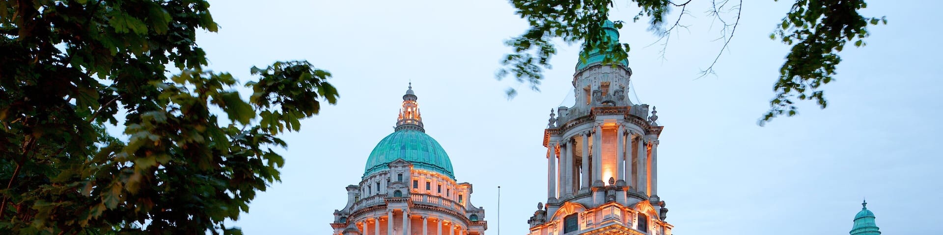 Belfast City Hall mettant en vedette chĂąteau ou palais, patrimoine architectural et patrimoine historique