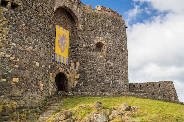 Carrickfergus Castle showing chateau or palace and heritage architecture