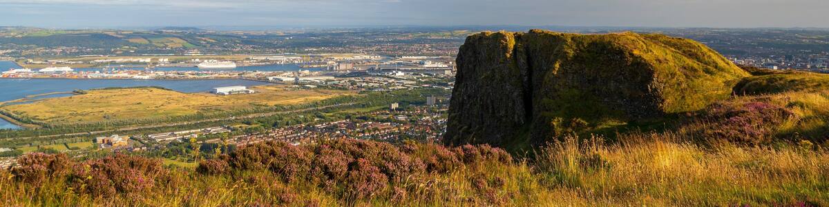 Cave Hill Country Park showing landscape views and tranquil scenes