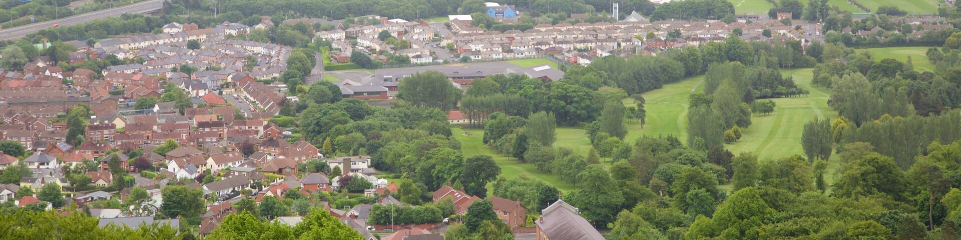 Cave Hill Country Park featuring a park and a lake or waterhole