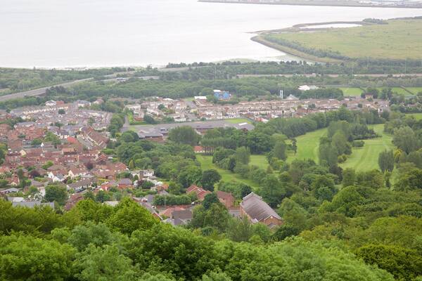 Cave Hill Country Park featuring a park and a lake or waterhole