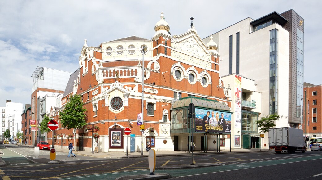 Grand Opera House which includes theater scenes, heritage elements and heritage architecture