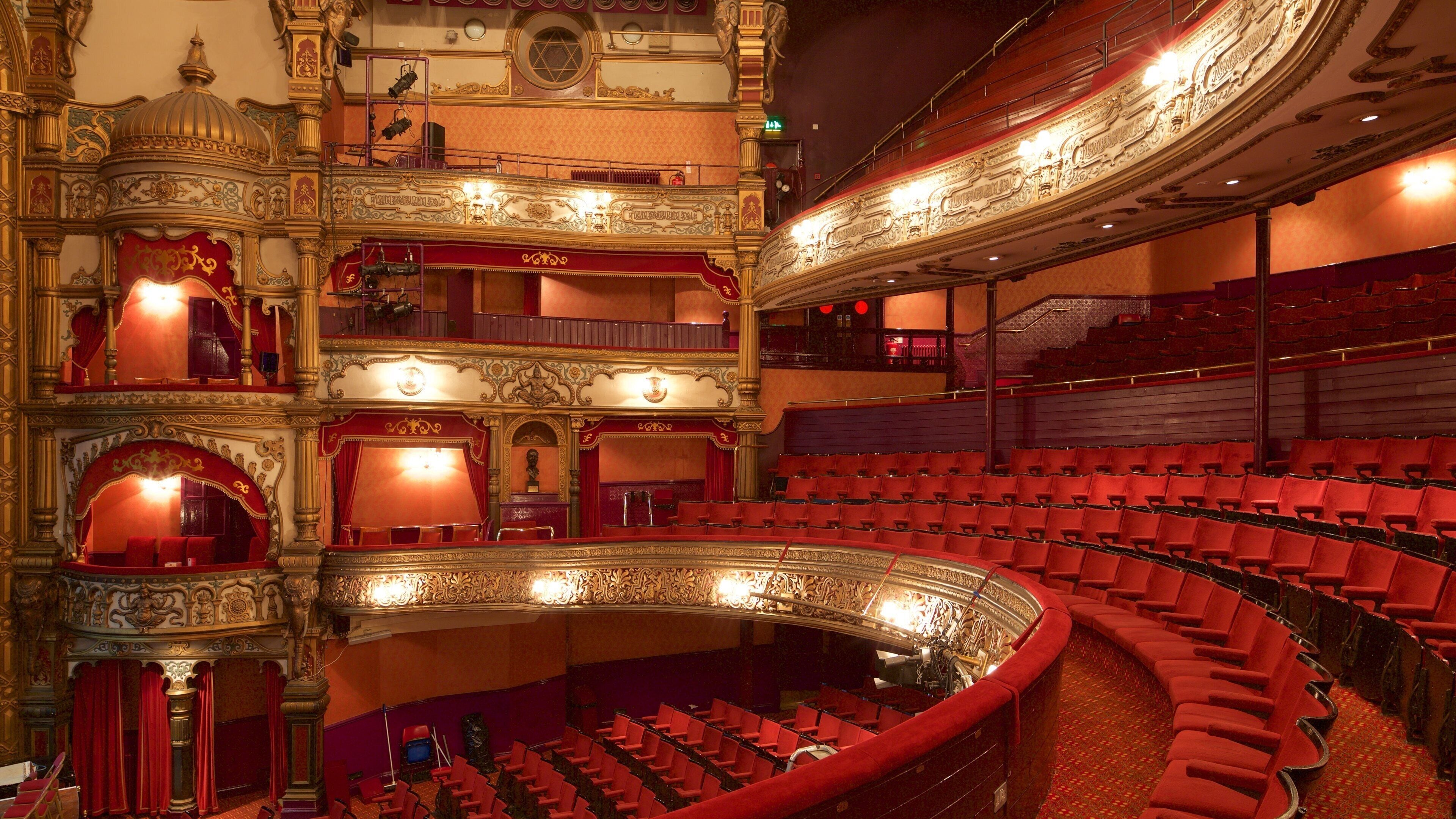 Grand Opera House featuring interior views, theatre scenes and heritage architecture