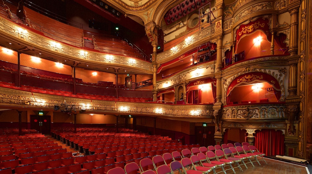 Grand Opera House featuring theater scenes, heritage architecture and interior views