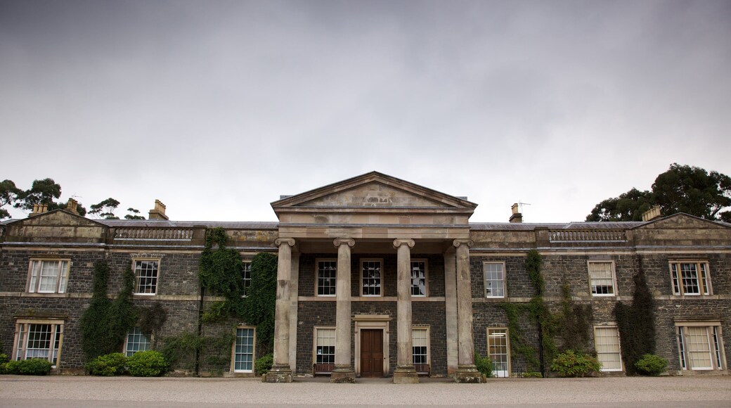 Mount Stewart which includes heritage architecture and a house