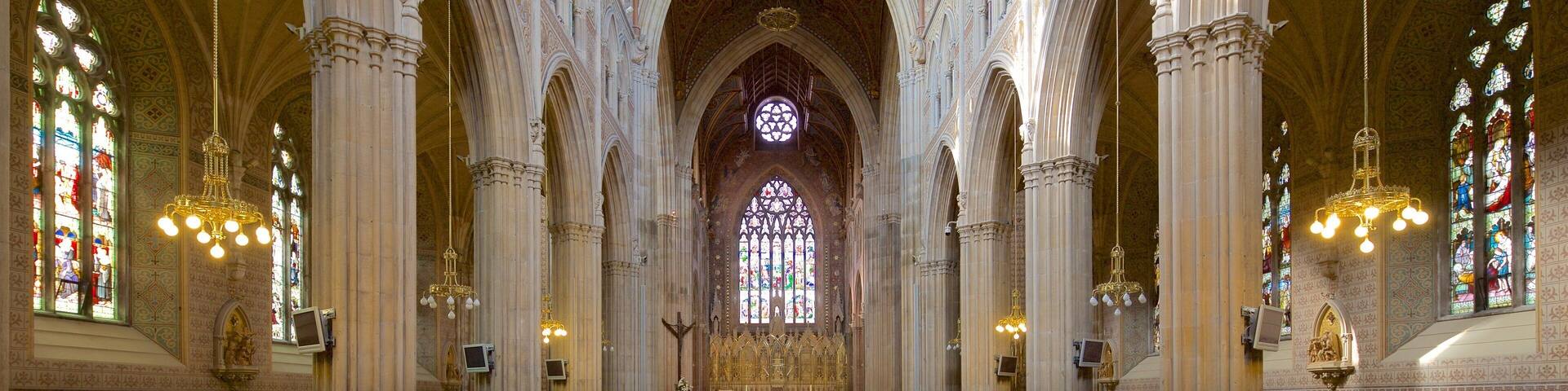 St. Patrick\'s Cathedral mettant en vedette patrimoine architectural, éléments religieux et patrimoine historique